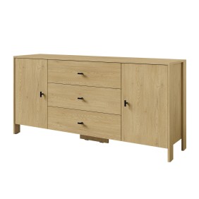 Komoda z szufladami Ethan 2D3S 160 Dąb Cremona