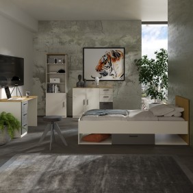 Zestaw mebli młodzieżowych Billz [Wariant 1]