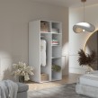 Szafa uchylna Napoli 2D 100 Kaszmir