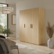 Szafa uchylna Napoli 3D 150 Dąb Cremona