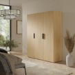Szafa uchylna Napoli 3D 150 Dąb Cremona