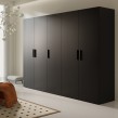 Szafa uchylna Napoli 5D 250 Czarna