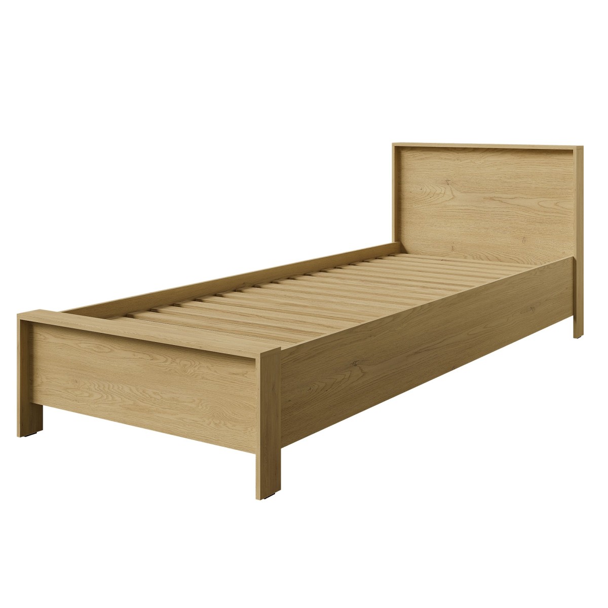 Łóżko sypialniane Ethan 90x200 Dąb Cremona