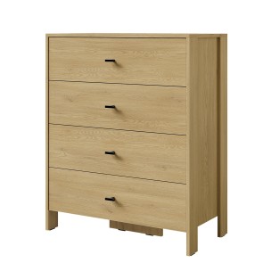 Komoda z szufladami Ethan 4S 80 Dąb Cremona