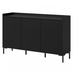 Komoda Liam 3D 150 Czarna