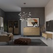 Komoda z szufladami Liam 6S 150 Dąb Cremona