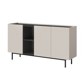 Komoda Noel 3D 165 Kaszmir / Czarna